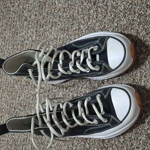 Converse Black and White High-Top Sneakers